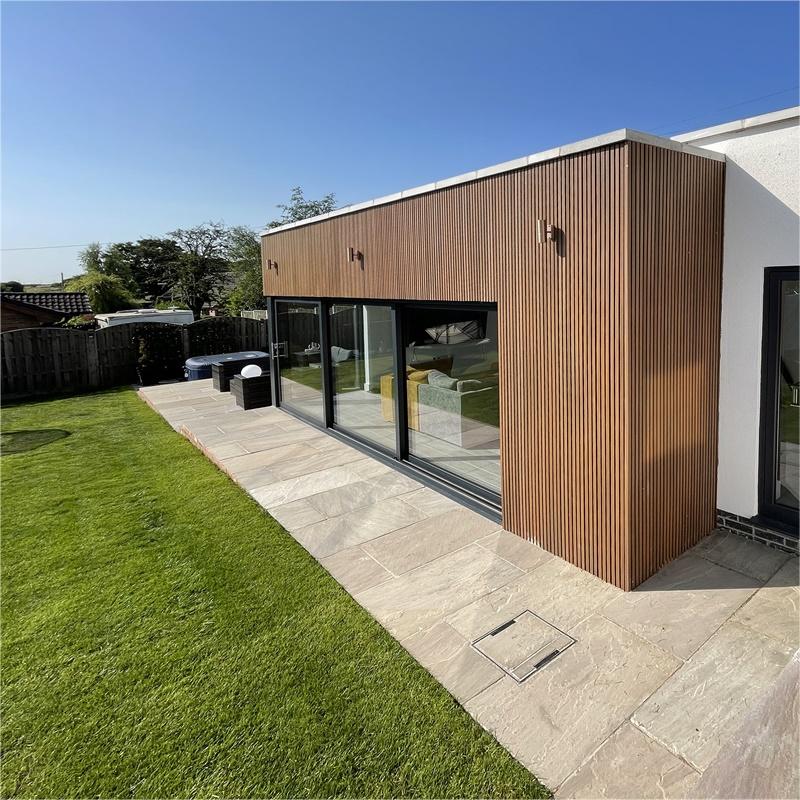 Durable Eco-Friendly indoor and outdoor Wood-Plastic Composite Great Wall Panels