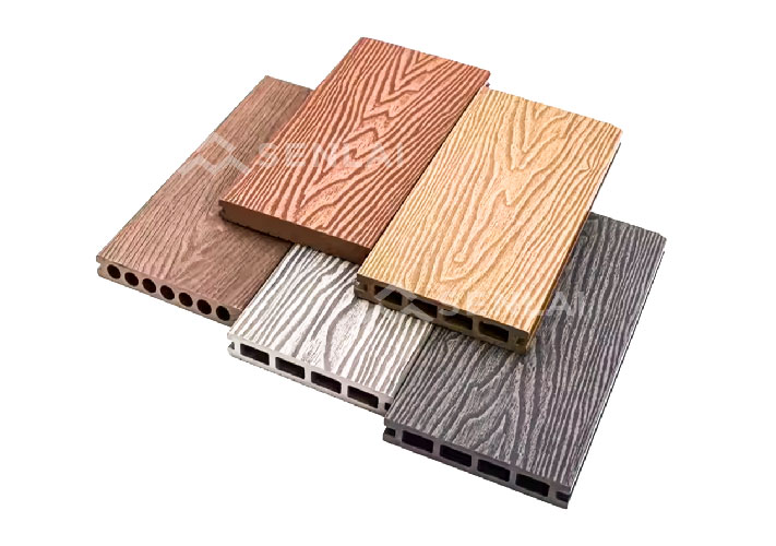 wood plastic composite decking
