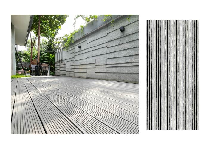 WPC decking color option