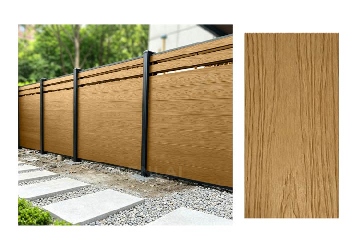 WPC decking color option