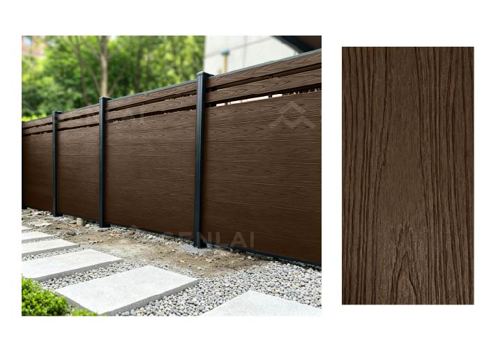 WPC decking color option