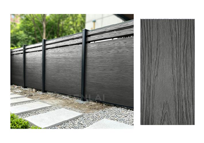 WPC decking color option