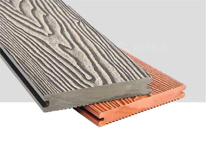 wood plastic composite decking